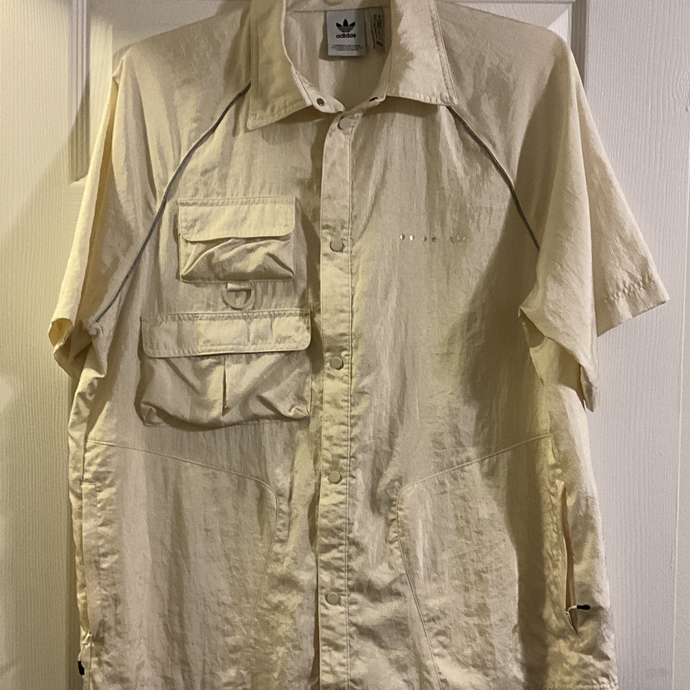 Adidas Originals Men's Reveal Short Sleeve Overshirt